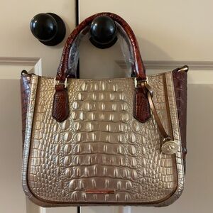 NWT Brahmin Small Lena Satchel